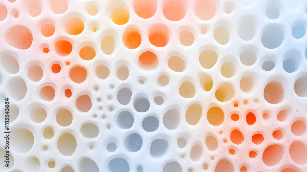 Poster abstract bubble patterns digital creation colorful design graphic art close-up visual aesthetic for 