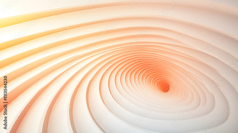 Poster Dynamic abstract patterns digital art colorful swirls modern aesthetics close-up visual flow and movement