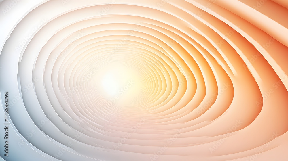 Poster dynamic light patterns abstract space digital art minimalist environment close-up view visual harmon