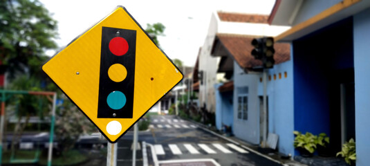 traffic light sign