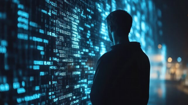 Man Cybersecurity Threats in Gaming protecting virtual assets and ensuring secure experiences