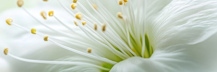 White Flower Macro