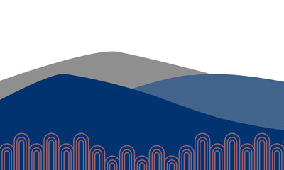 landscape with mountains