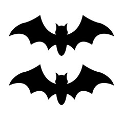 set of halloween bats