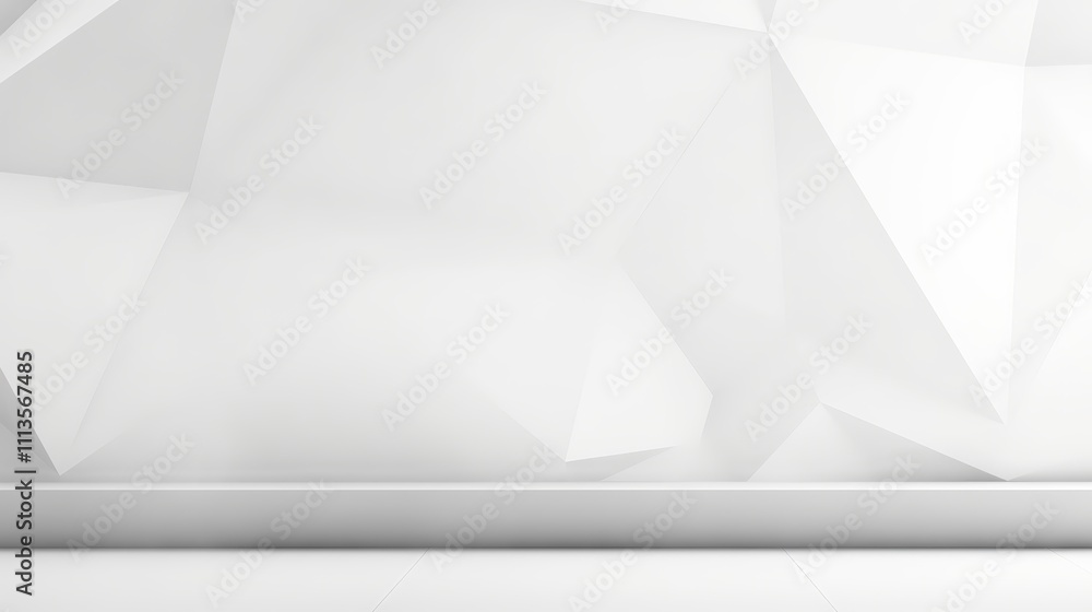 Poster abstract white geometric background with textured design elements for creative projects and modern a