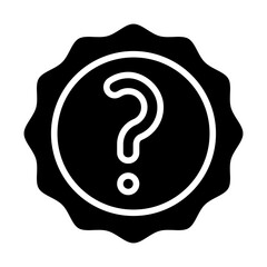 Badge Fallacy Solid Icon