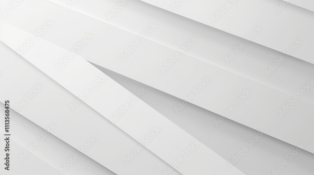 Poster abstract white geometric background with dynamic lines and textures suitable for modern design proje