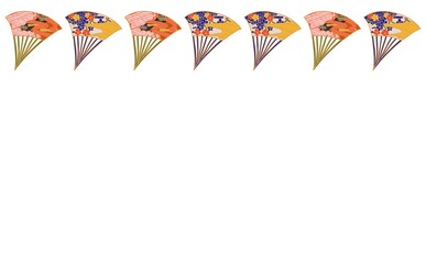 Obraz premium 扇 ②