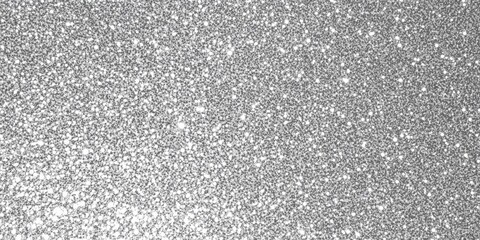 Shimmering Silver Glitter Texture on White Background with Sparkling and Shiny Effects for Creative Wrapping and Design Projects
