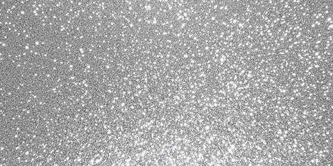 Sparkling Silver Glitter Texture for Festive Wrapping and Creative Backgrounds with Shiny and Glittering Elements