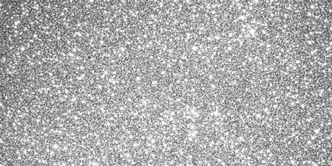 Shimmering Silver Glitter Texture Perfect for Wrapping or Backgrounds with a Sparkling and Shiny Appearance in White Color