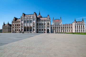 The Parliament Building in Budapest (Országház), Hungary