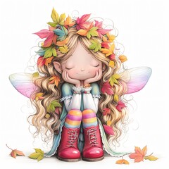 Leaf Fairy autumn fairy forest fairy