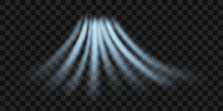Cold flow from the air conditioner. Snowy frosty whirlwind. Realistic 3d vector isolated on transparent background.