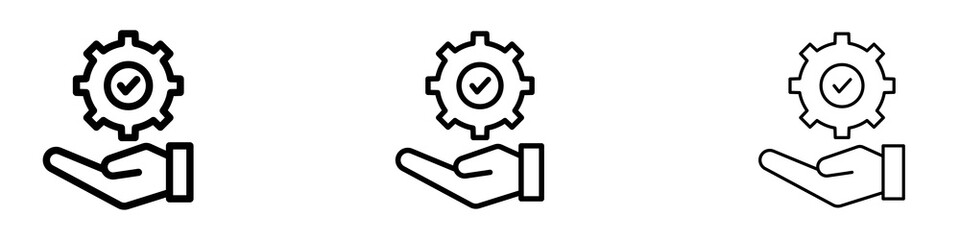 Solution Provide icons in tree different stroke sizes