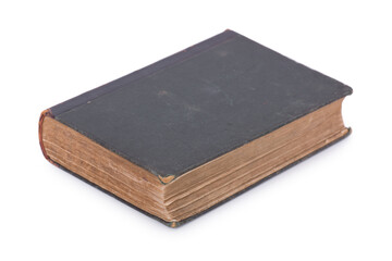 Old vintage book isolated