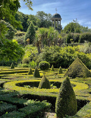 Im Garten des Bantry House, Irland