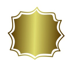 Golden label illustration 