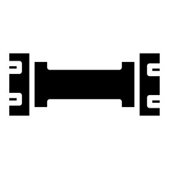 Bicycle Bike Bottom Glyph Icon