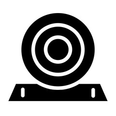 Camera Components Pc Glyph Icon