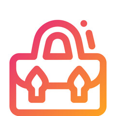 Stylish bag icons showcasing modern design trends and vibrant colors for digital applications