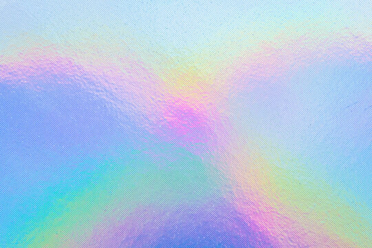 Holographic rainbow foil iridescent texture abstract hologram background