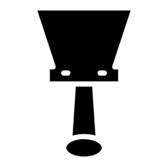 Industry Site Brush Glyph Icon