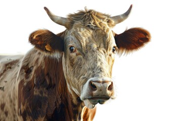 Naklejka premium Beef cow isolated