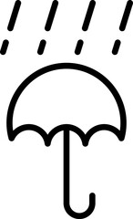 Water drops icon set. water line icons. A drop of water. Washing, shower llustration