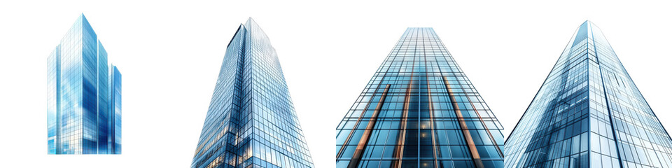 Towering architectural masterpieces reaching towards the sky showcasing the innovative design and engineering of modern urban skylines