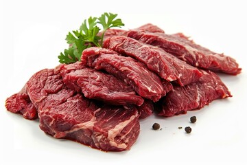 Obraz premium Beef cow isolated
