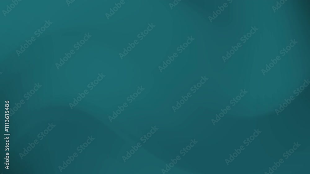 Poster abstract waves in calm turquoise tones capturing serenity and fluidity for relaxation
