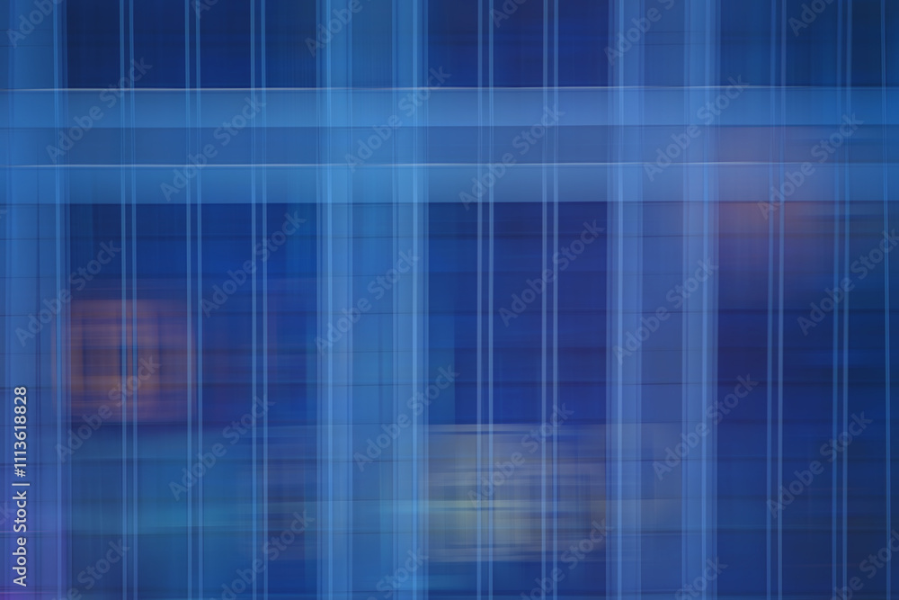 Sticker blurred abstract / blue violet gradient background square bokeh, beautiful technological modern back