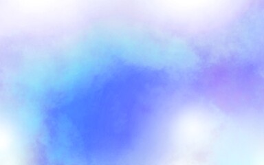 Serene Blend of Deep Blues and Ethereal Purples in a Dreamlike Abstract Background