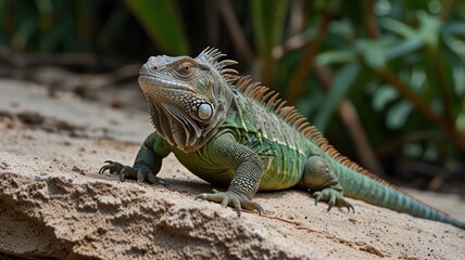 Fototapeta premium Iguana Close-Up
