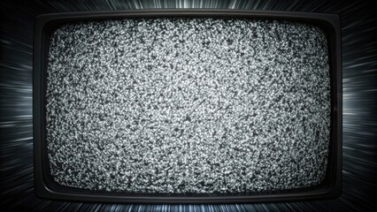 Static TV noise abstract background with black and white glitchy pattern, static, TV, noise, abstract, background