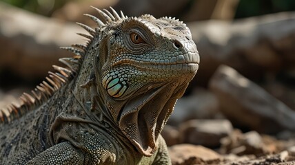  Iguana Close-Up