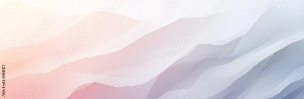 Poster abstract background with waves