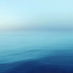Obraz premium Serene Blue Ocean Background Illustration