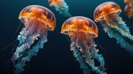 Obraz premium Jellyfish Glow