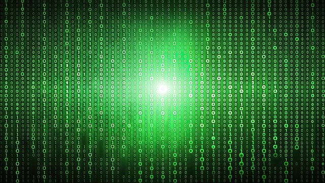 Green binary code on dark background , technology, digital, coding, programming, data, binary, code, internet