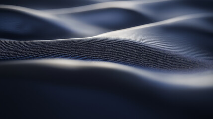 Close up view of nanomaterial application showcasing unique texture and behavior on fabric surface