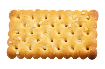 biscuits isolated on white background.