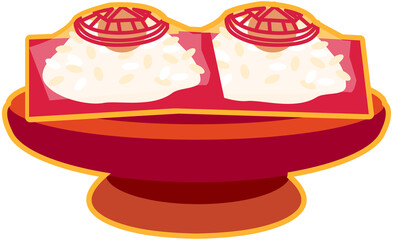 Chinese sweet rice cake