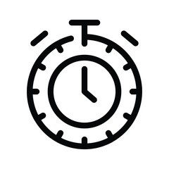 A circular timer symbolizing time management or countdowns