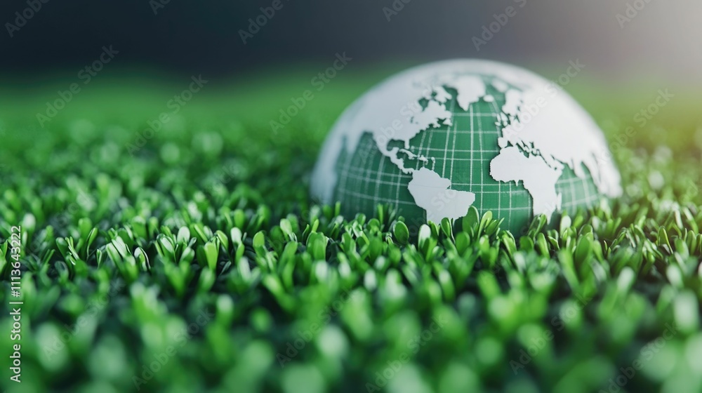 Poster analyzing environmental conservation initiatives and strategies through comprehensive data visualiza
