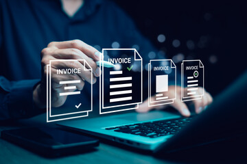 Digital E-Invoice and Statement Software for Online Transactions.Payment and Billing Invoices...
