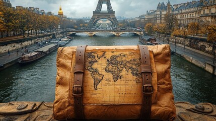 Autumn in Paris Exploring the Iconic Eiffel Tower and the Seine River