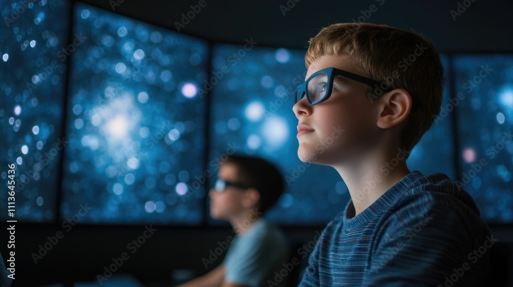 Poster telescope based astronomy lessons emphasizing student engagement and hands on stem education student