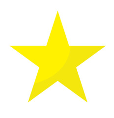 Star simple icons set